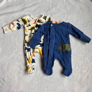 2 Pack Organic Cotton Sleep & Play